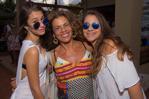 Guilia Brugni, Tininha Viana e Camila Rodrigues