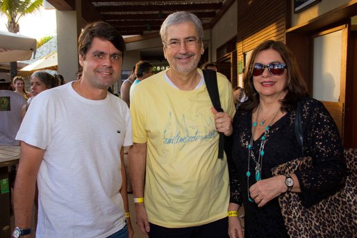 Paulo Camara, Antonio e Marcia Imbassahy