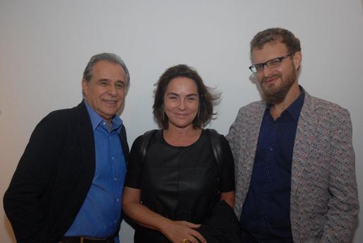 Roberto D'Avila, Evangelina Seiler e  Marcelo Backes