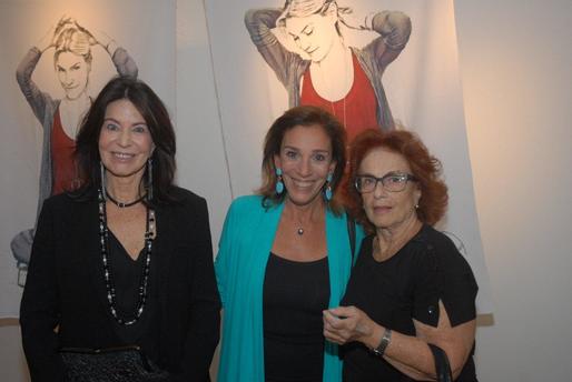 Teresa Aczel, Alice Silveira e Eliana Moura