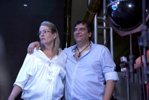 Ancila e Luiz Flavio Borges D'Urso