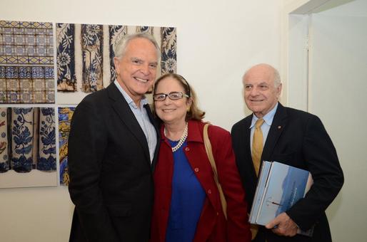 Ricardo Stambowsky com Hildegard Angel e Francis Bogossian