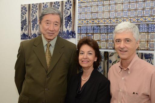 Richard Liu, Lucia Baptista e Daniel Sauer