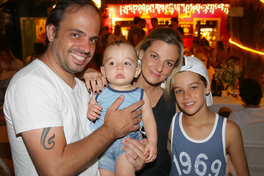 Felipe Aversa, Lorenzo Aversa, Lucila Cafaro e Filippo Cafaro