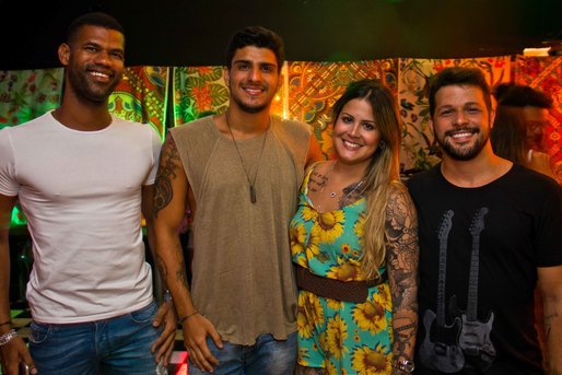 Olimpo Lima, Marcelo Cravo, Ilana Badaró e Mateus Menezes