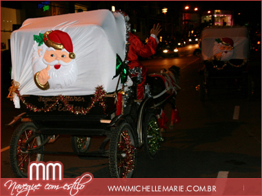 Passeio no trenó do Papai Noel