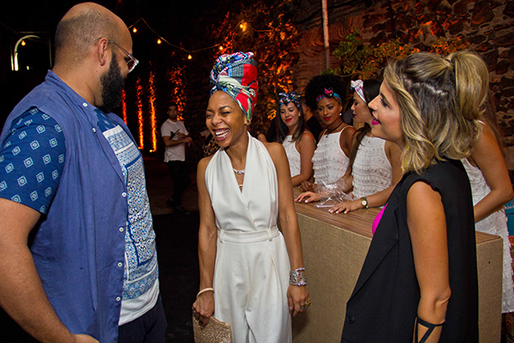 Leo Amaral, Thais Munniz e Paula Magalhães