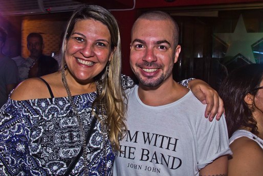 Helaine Schindler e André Paranhos