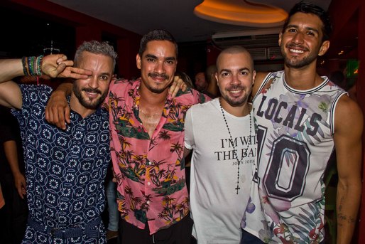 Marcos Guimarães, Mauro Braga, Andre Paranhos e Pedro Sarkis