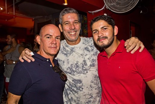 Mauricio Pinto, Edu Barreto e Douglas Lima