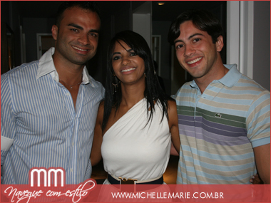 Flavio Moura, Kelly Araujo e Marcio Xenofonte