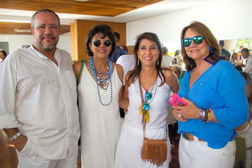 José Luiz e Susana Simões, Vera Garcez e Michelle Marie