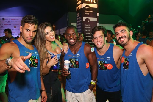 Andre Guedes, Raquel Marques, Hugo Bidu, João Mario e Petro Caetano