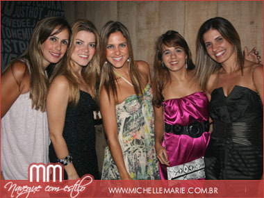 Cintia, Juliana, Verena, Rosinha e Carol