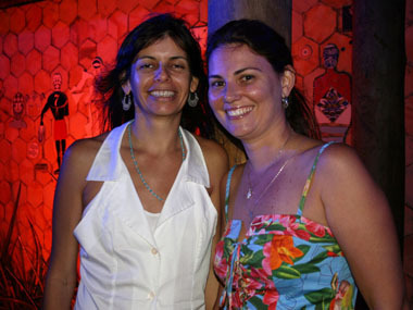 Cintia Marques e Carla Pastori