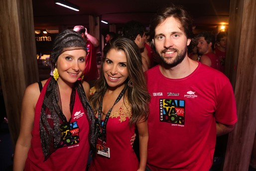 Fernanda Gama, Stefania Brito e Pedro Carvalho