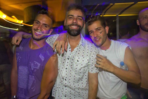 Fabio Evangelista, Pedro Tourinho e Michael Vendola