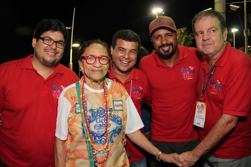 Diogo Medrado, Licia Fabio, Celso Coutrin, Marcos Preto e Paulo Vital