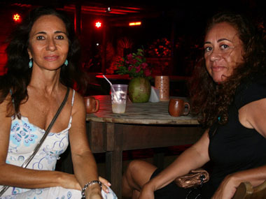 Tania Neder e Margo Lopes