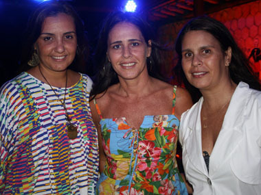 Verena Santos, Melina Silveira e Andrea Assis