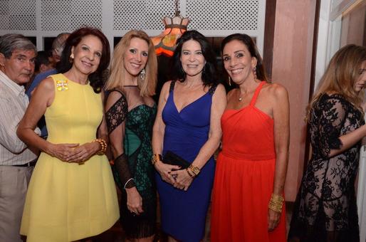 Glaucia Zacharias, Isabela Francisco, Teresa Aczel e Alicinha Silveira