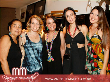 Teresa Dantas, Raquel Dantas, Maria Helena Miranda, Mila Martinez e Nadja Galvao