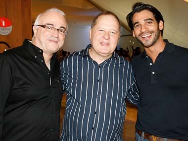 Carlinhos Guimaraes, Amador Rocha e Marlon Gama