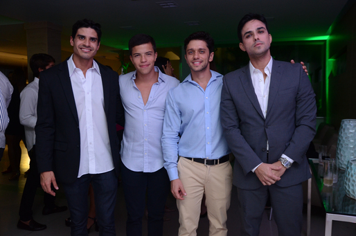 Rodrigo Limeira, Joao Neto, Ze Augusto e Darlan Oliveira