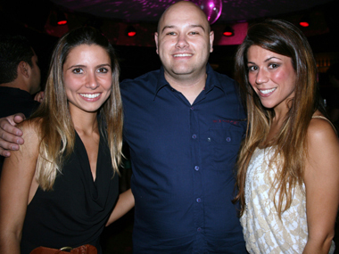 Rafaela Mecci, Enrico Masiero e Luana Rodrigues