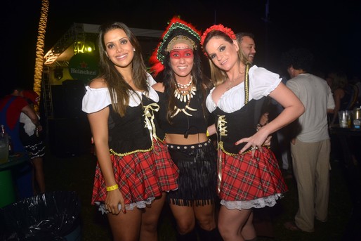 Flavia Badaró, Ana Paula Lima e Bruna Martins