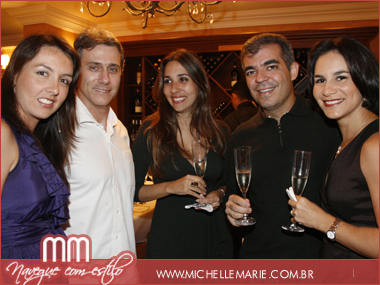 Monique Campelo - Carlos Augusto - Taciana Paiva e Fabiana Nery - Luis Guimaraes