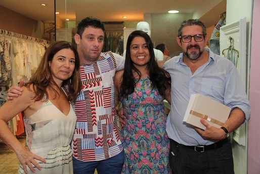 Sheila Auster, Victor Baratz, Milene Neumann e Pico Garcez