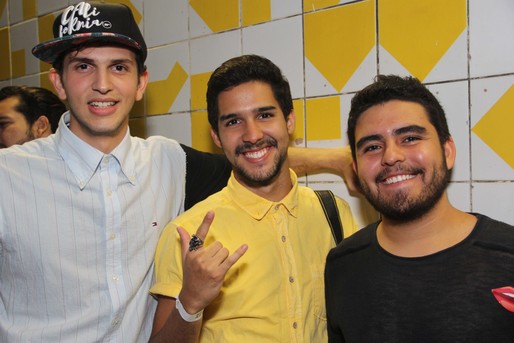 Marcelo Requião, Rafhael Castro e Igor Paiva