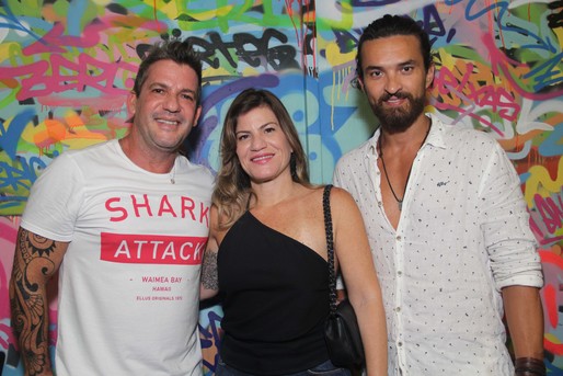 Ticiano Santana, Renata Marques e Alexandre Neves