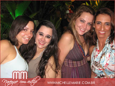 Luciana Melo, Patricia Ladeiro, Mariana Lago e Patricia Estrela