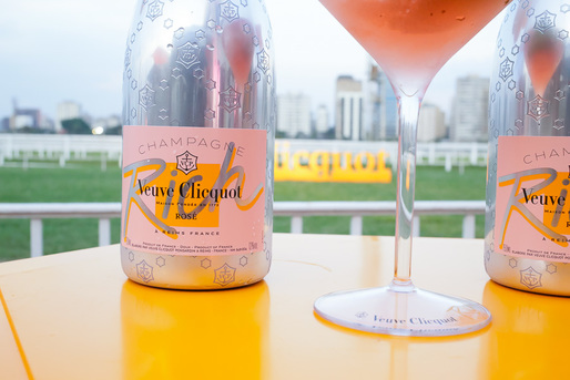 O novo champagne rich rosé