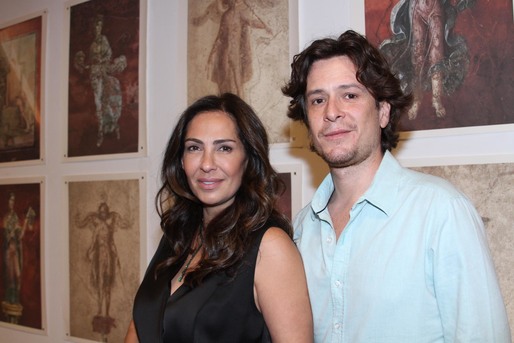 Daniela Norinder e Raphael Falcci