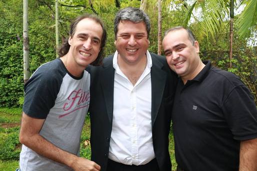 Fernando Meligeni, Andres Alzugaray e Igor Franulovic