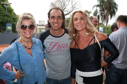 Karina Bacchi, Fernando Meligeni e Hortencia