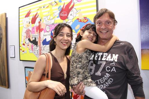 Ligia e Amanda Prouvot e Fabio Porchat