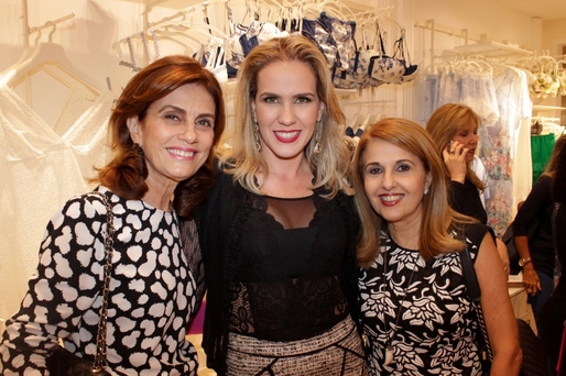 Cristina Calumby, Renata Garcez e Rosario Magalhaes