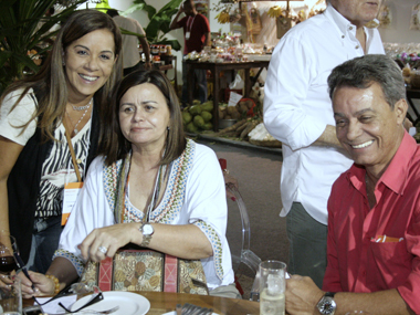 Silvia Gladys, Josinha Pacheco e Guido Pereira