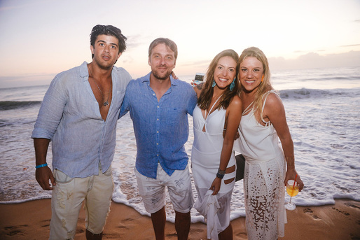 Joao Marcos Calfat, Andre Clemente, Daphne Gargitter e Juliana Barbeiro