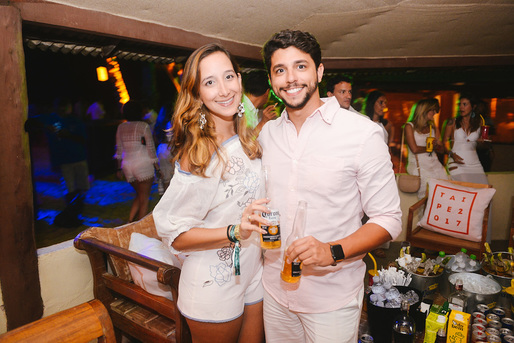 Larissa Richa e Felipe Hatab