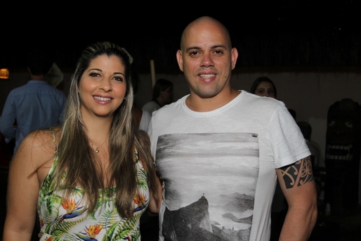 Lisiane Arouca e Fabricio Lemos