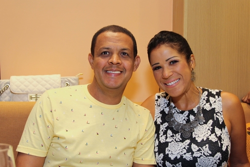 Vicente Andrade e Laura Gomes