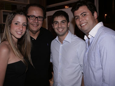 Lais Galvao, Davi Bastos, Fabio Porto e Gladiston Tadeu