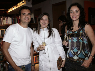 Leandro Reis, Adelia Estevez e Verinha Cedraz