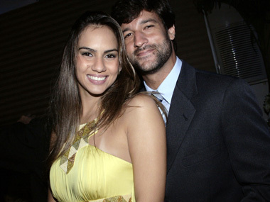 Gustavo Koch e Gessica Moraes