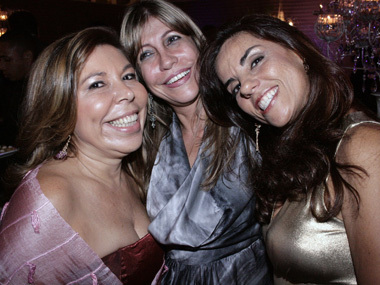 Juju Luz, Angela Trocoli e Cristina Carrerra